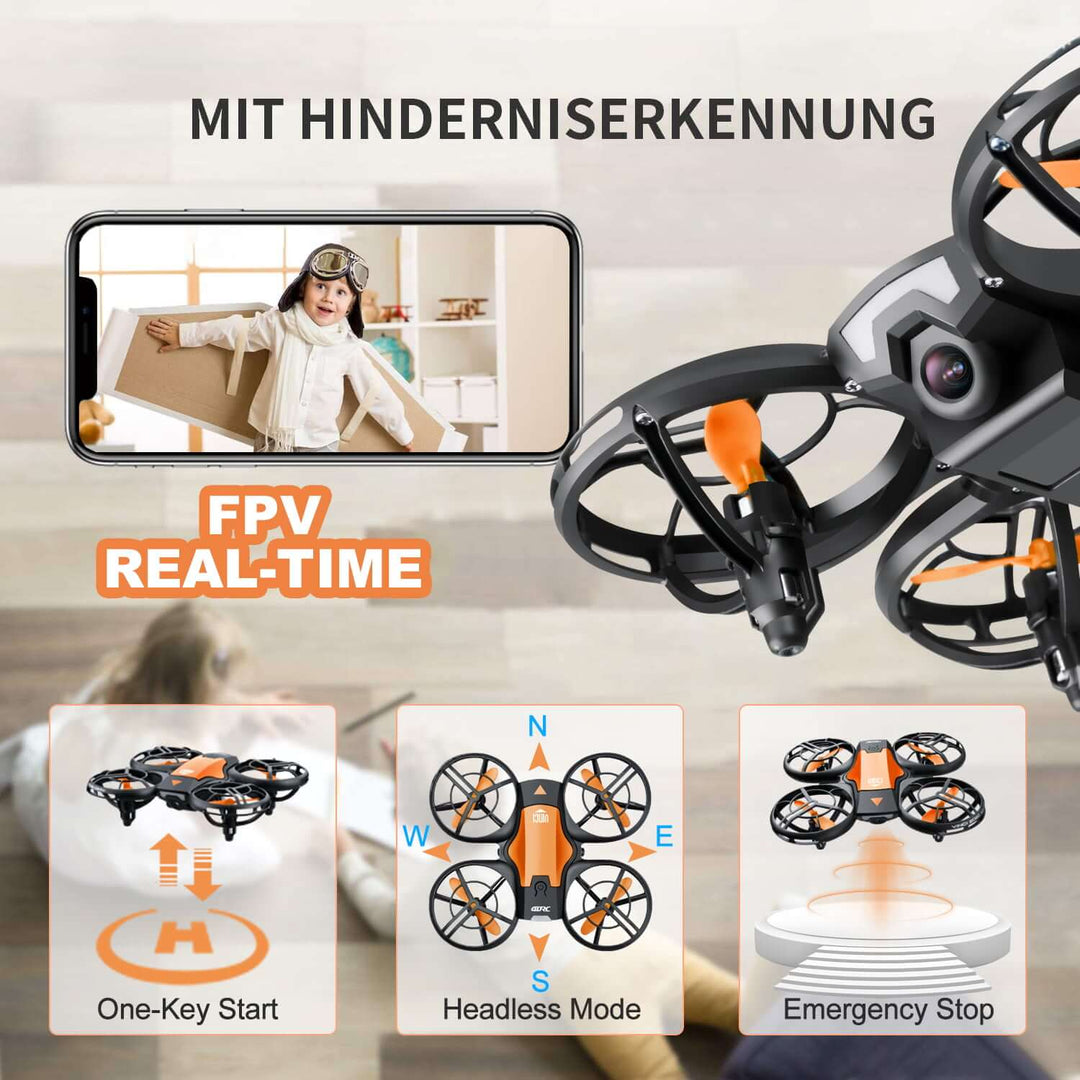 Lisslune | Camera for Beginners | Flying RC Quadcopter with Gesture and Mobile Control