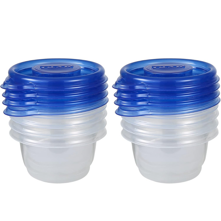 Lisslune | Mini Food Storage Containers – 118 ml with Lid (8-Pack)