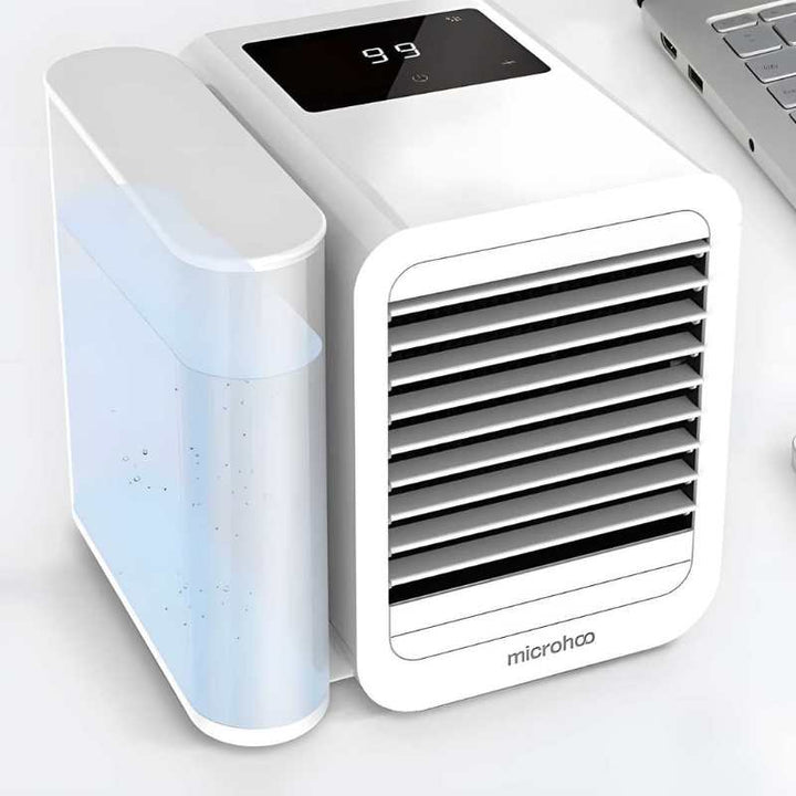 Lisslune | MicroCool Mini Air Conditioner Portable Evaporative Swamp Cooler with 1000ml Water Tank