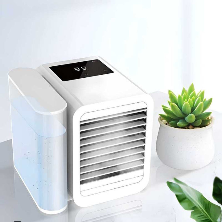 Lisslune | MicroCool Mini Air Conditioner Portable Evaporative Swamp Cooler with 1000ml Water Tank