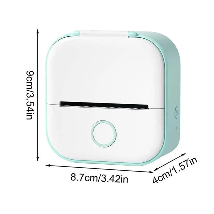 Lisslune | Portable Mini Printer with Bluetooth and Inkless Thermal Printing