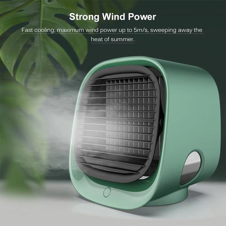 Lisslune | 3-in-1 Mini Air Conditioner with Cooling, Humidifying & Air Purifying