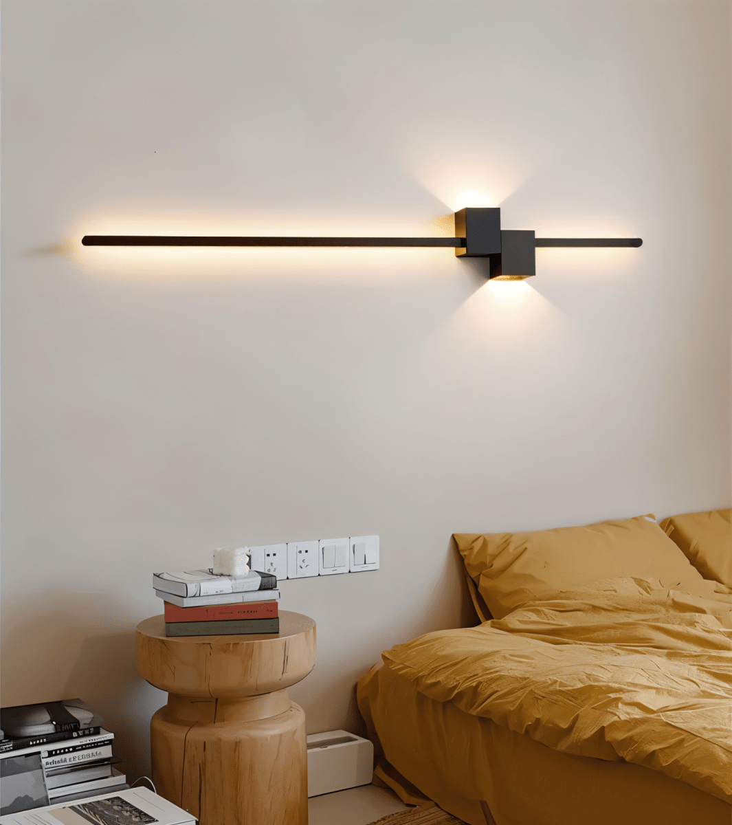 Lisslune | Minimalist LED Wall Light – The Line – Modern & Elegant Lighting