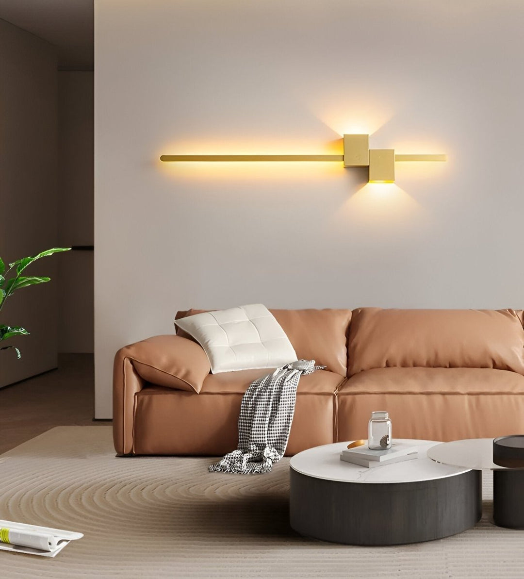 Lisslune | Minimalist LED Wall Light – The Line – Modern & Elegant Lighting