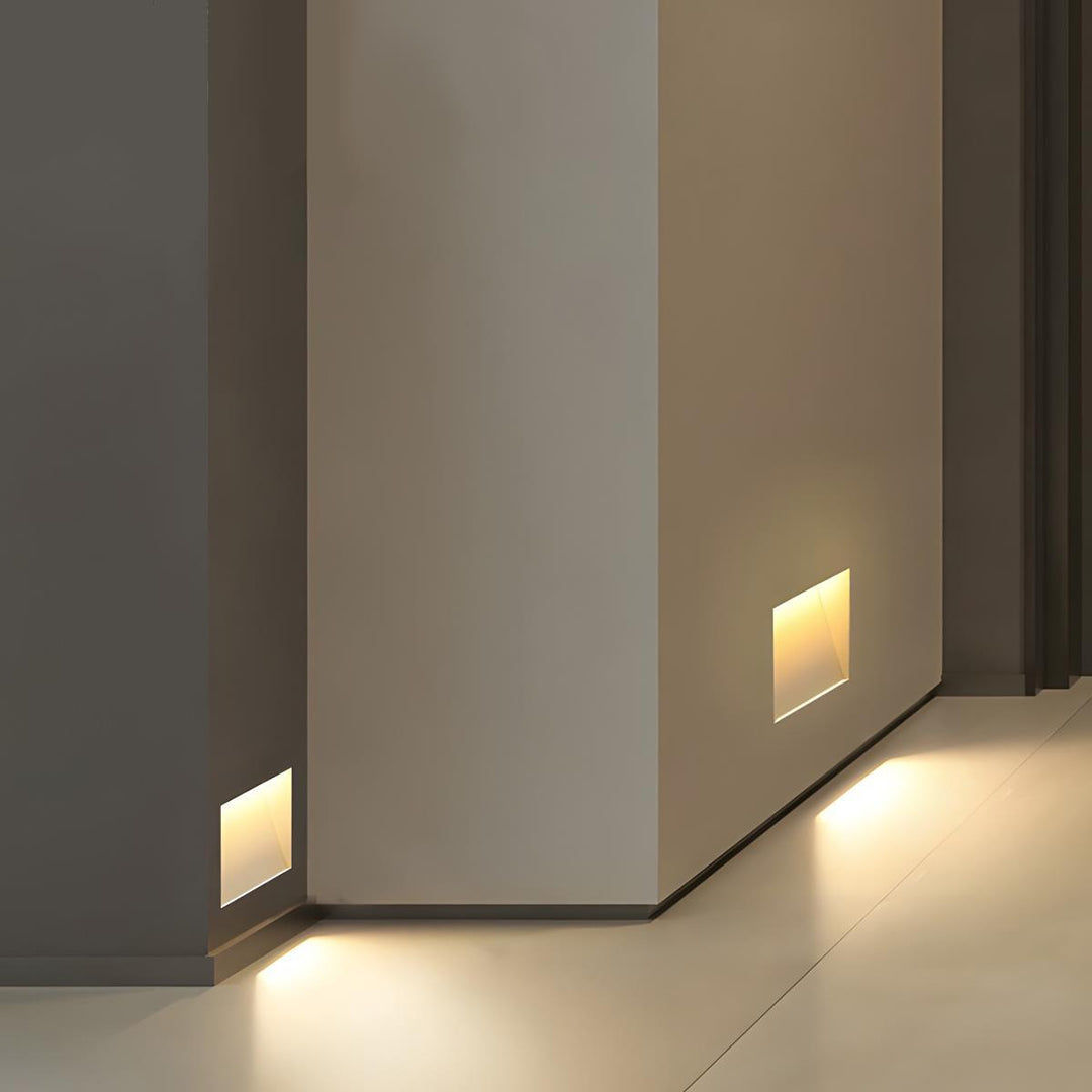 Lisslune | LED Recessed Wall Sconces | Motion Sensor. Energy-Efficient & Ideal for Hallways. Living Rooms. and Bedrooms