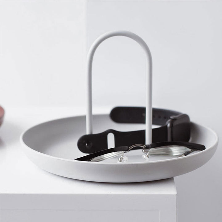 Lisslune | Minimalist, round, decorative tray