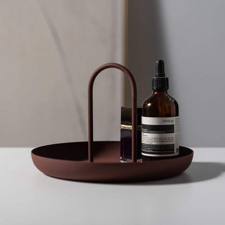 Lisslune | Minimalist, round, decorative tray