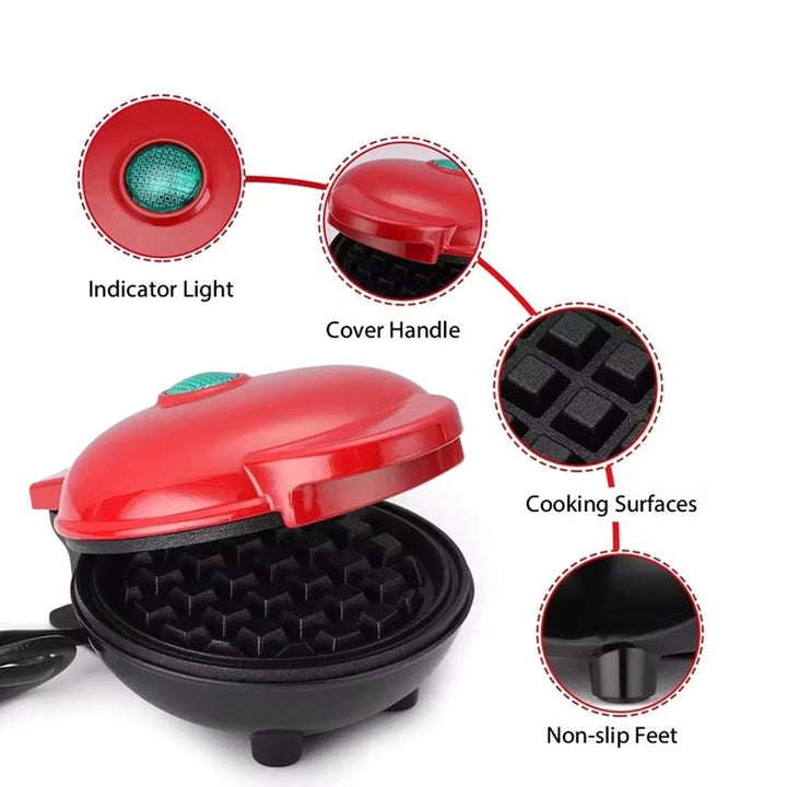 Lisslune | Electric Nonstick Mini Waffle Maker