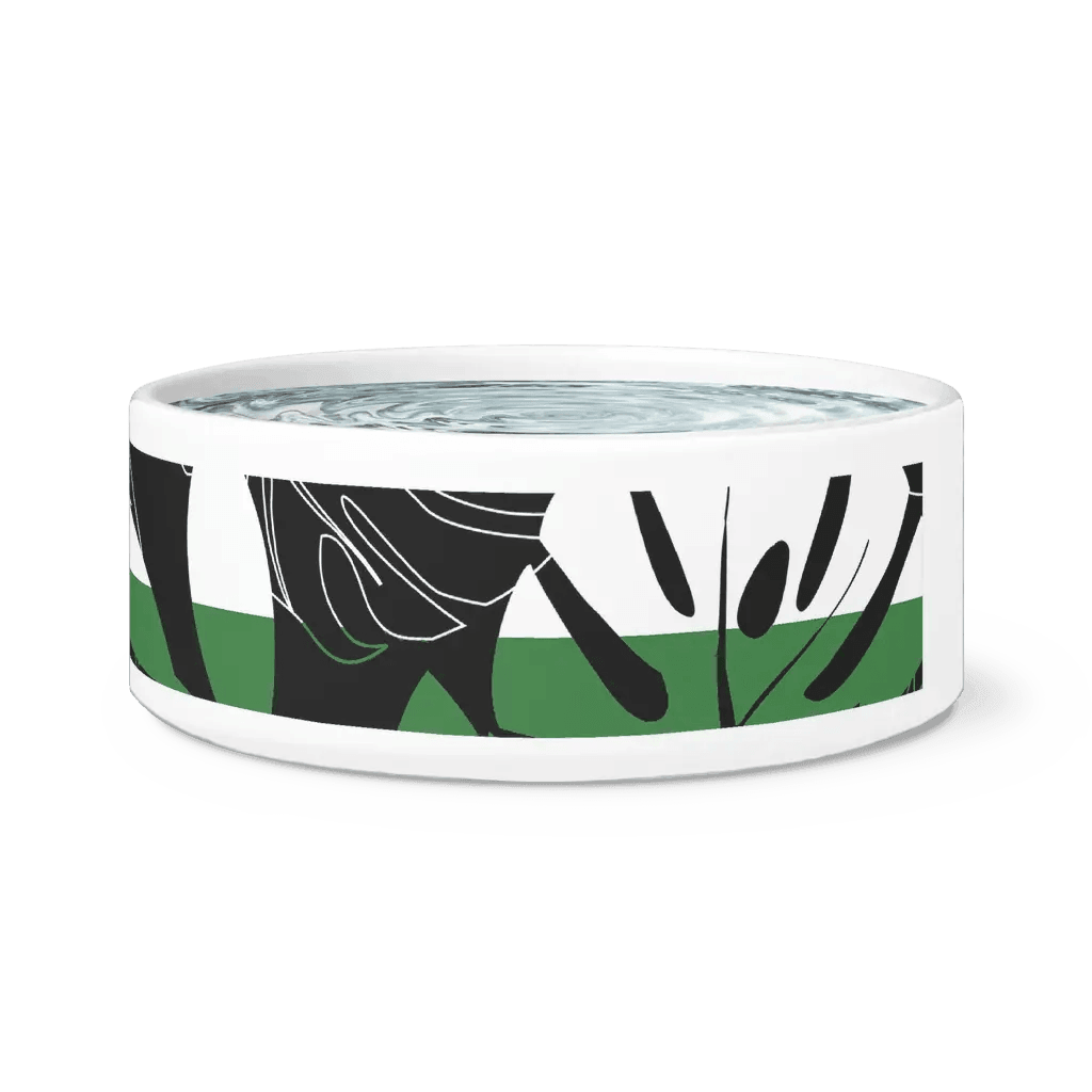 Lisslune | Elegant ceramic pet bowl with trendy design for home aesthetics