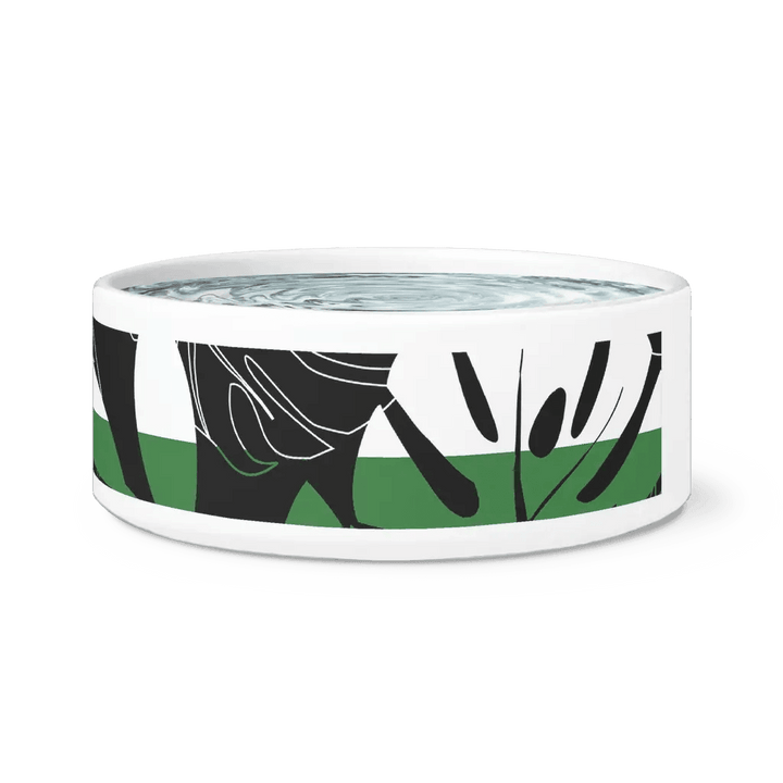 Lisslune | Elegant ceramic pet bowl with trendy design for home aesthetics