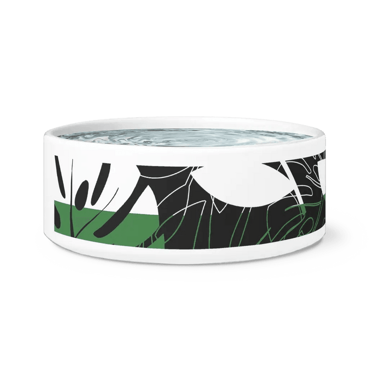 Lisslune | Elegant ceramic pet bowl with trendy design for home aesthetics