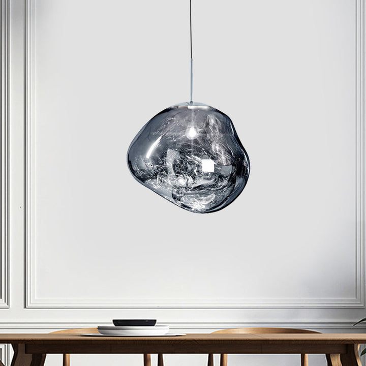 Lisslune | Modern Glass Ceiling Light - LunaLux