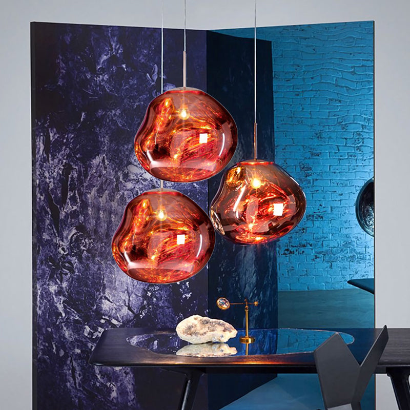 Lisslune | Modern Glass Ceiling Light - LunaLux