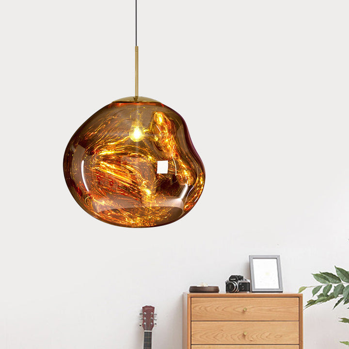 Lisslune | Modern Glass Ceiling Light - LunaLux