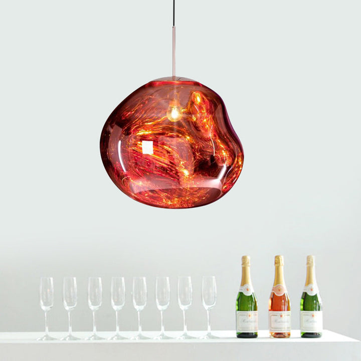 Lisslune | Modern Glass Ceiling Light - LunaLux
