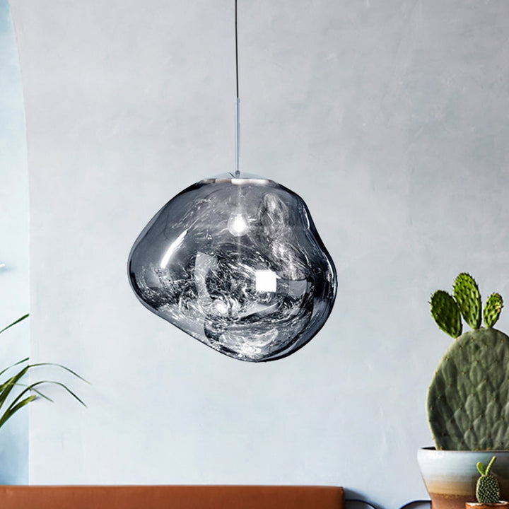 Lisslune | Modern Glass Ceiling Light - LunaLux