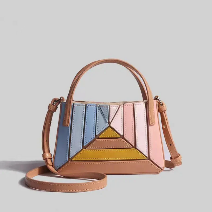 Lisslune | Modern Handbag with Geometric Design - GeoChic