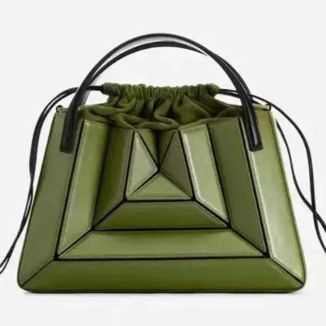 Lisslune | Modern Handbag with Geometric Design - GeoChic