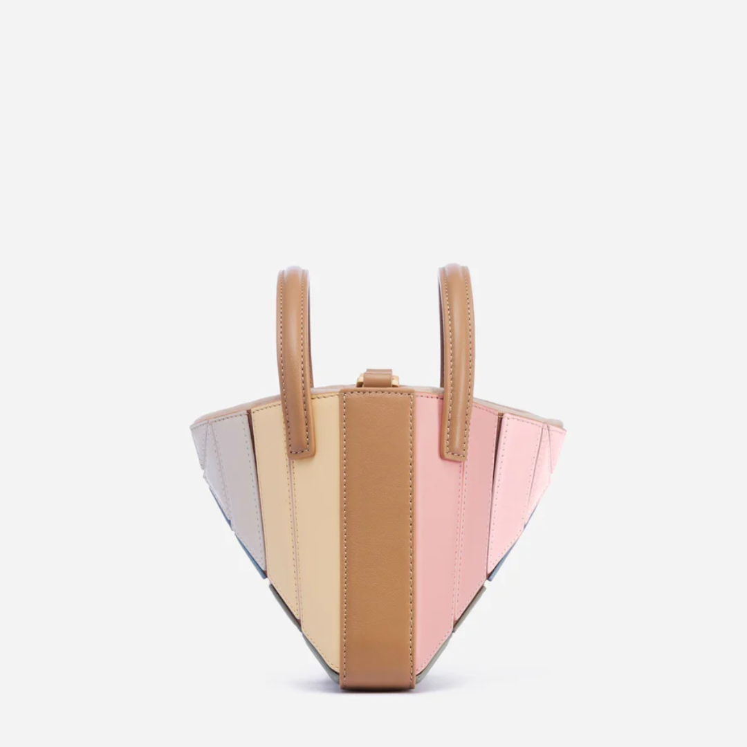 Lisslune | Modern Handbag with Geometric Design - GeoChic