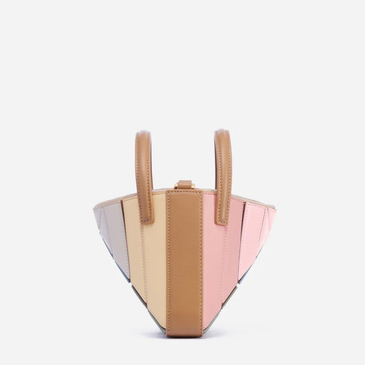 Lisslune | Modern Handbag with Geometric Design - GeoChic