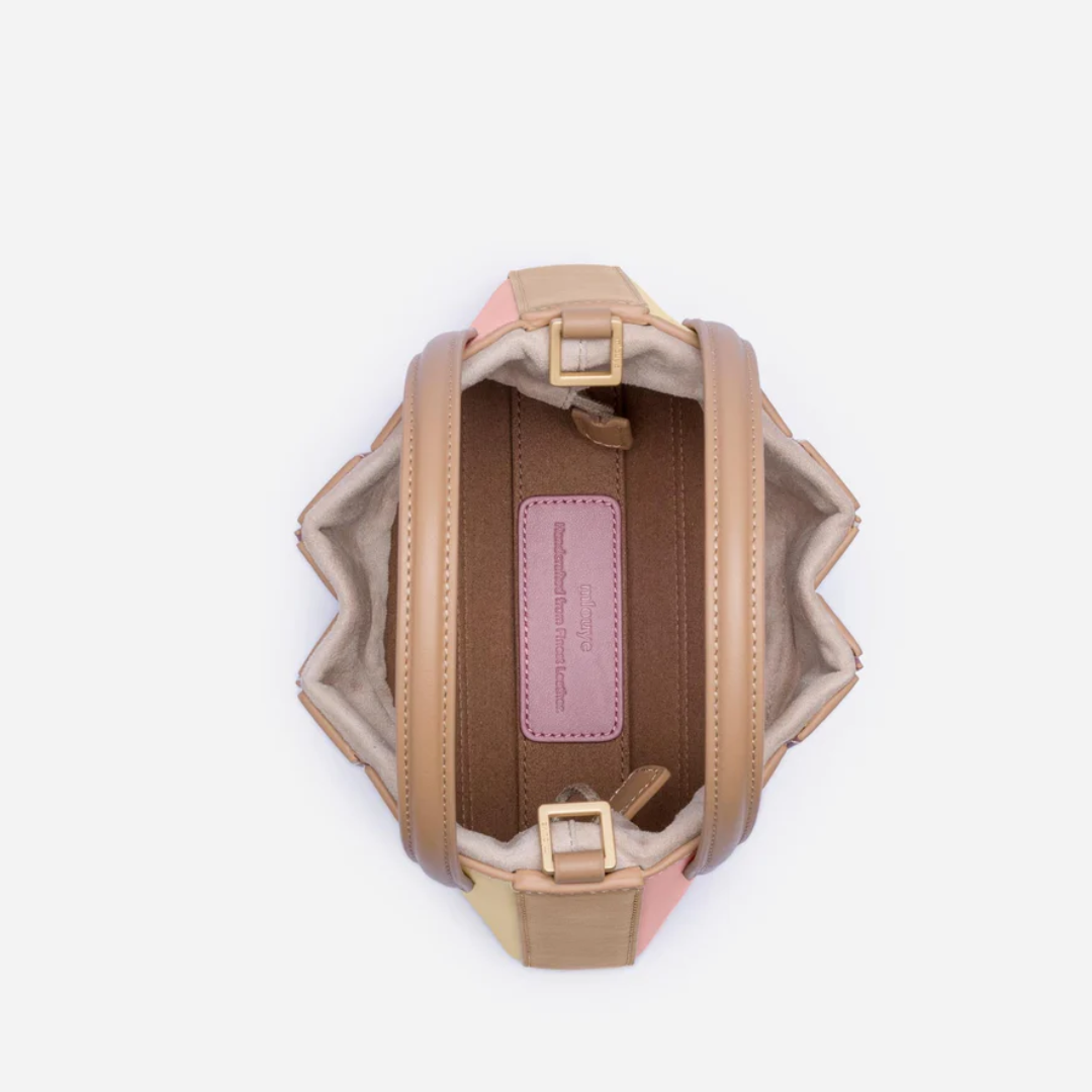 Lisslune | Modern Handbag with Geometric Design - GeoChic