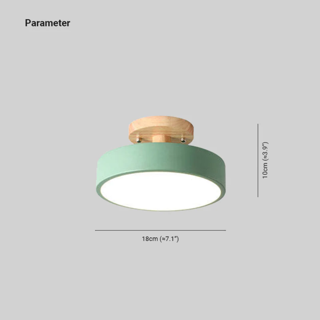 Lisslune | Modern Round LED Ceiling Light - Nova