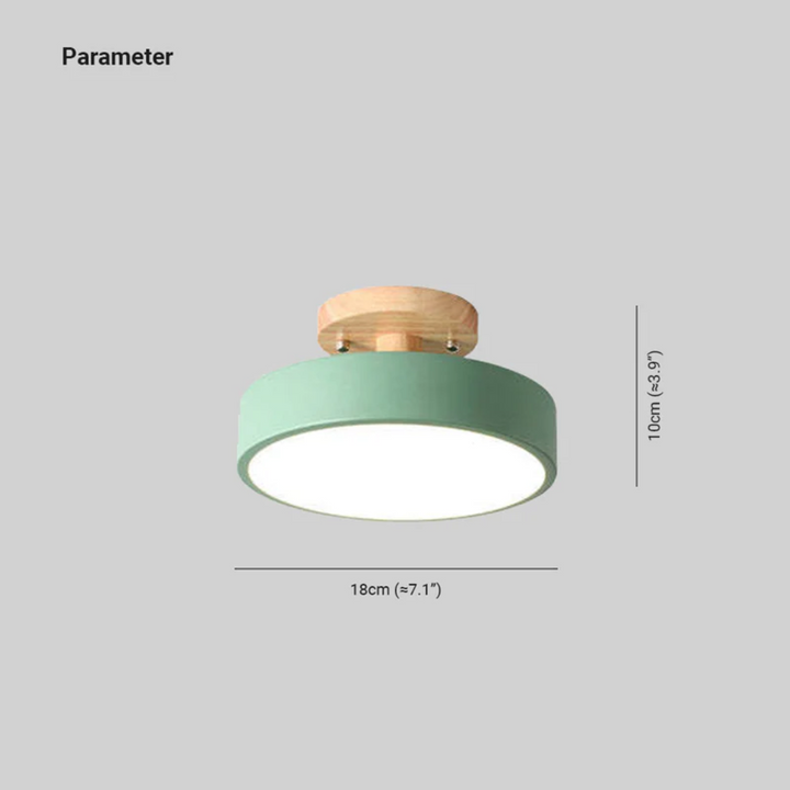 Lisslune | Modern Round LED Ceiling Light - Nova