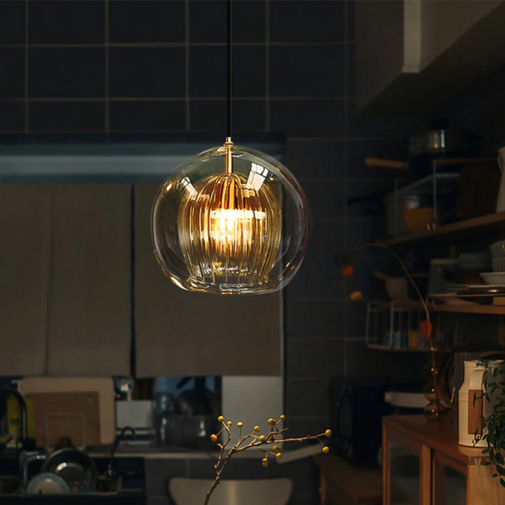 Lisslune | Modern Spherical LED Pendant Light - Aurora Sphere