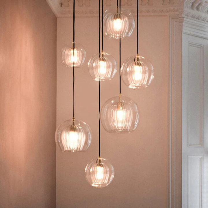 Lisslune | Modern Spherical LED Pendant Light - Aurora Sphere