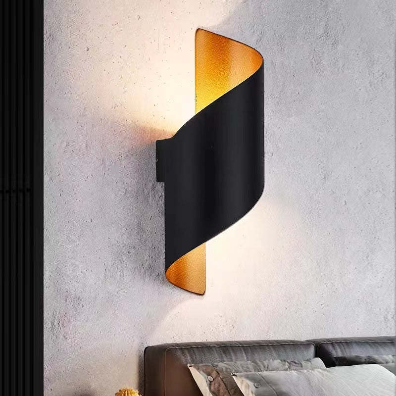 Lisslune | Modern Spiral LED Wall Light - TwistLight