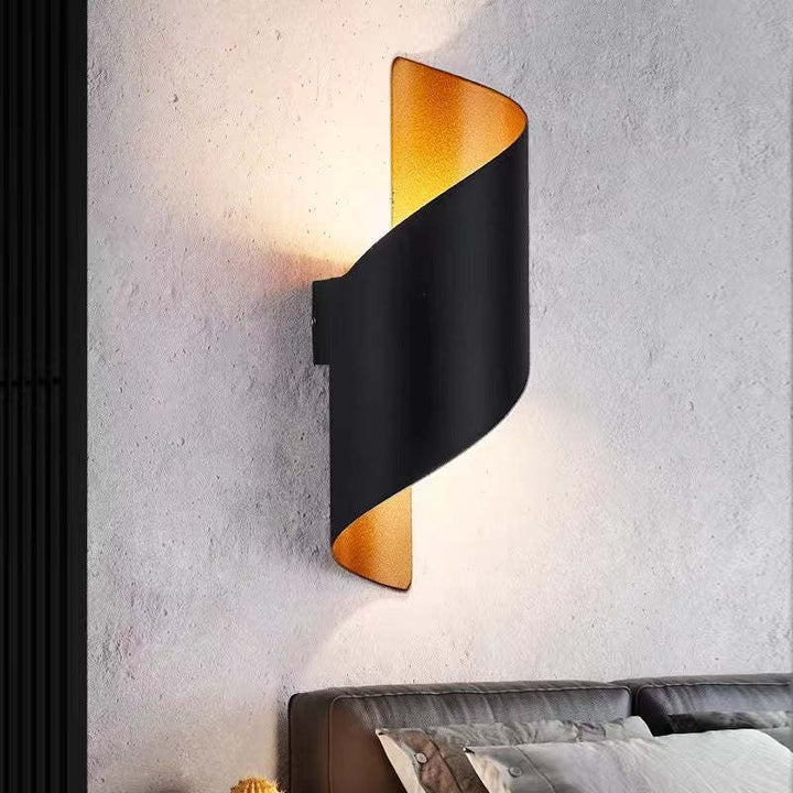 Lisslune | Modern Spiral LED Wall Light - TwistLight