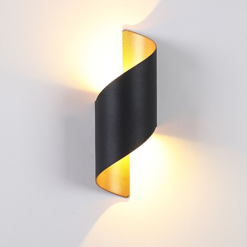 Lisslune | Modern Spiral LED Wall Light - TwistLight