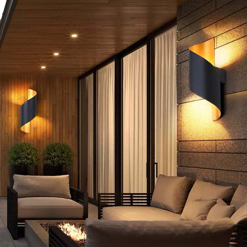 Lisslune | Modern Spiral LED Wall Light - TwistLight