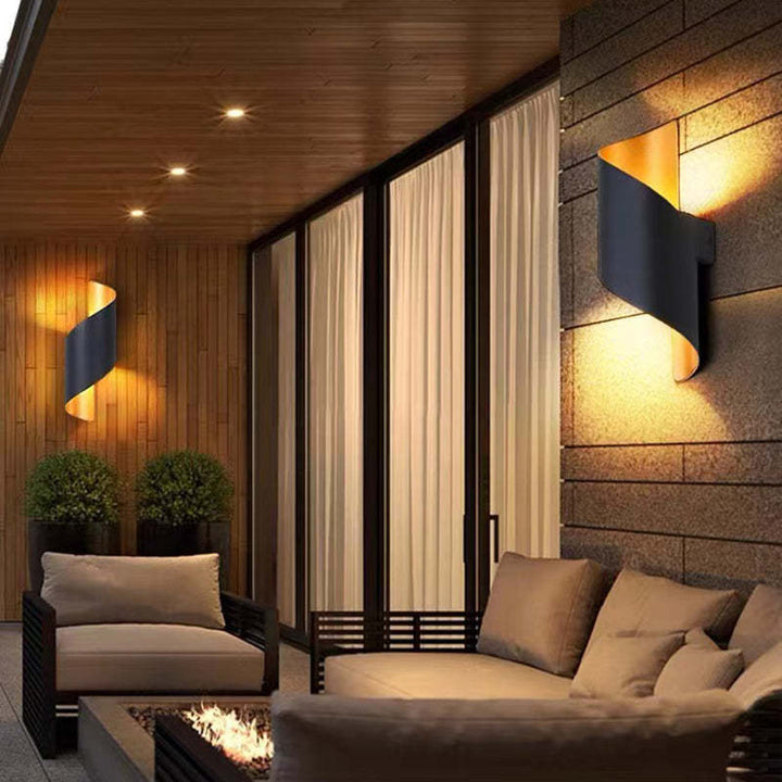 Lisslune | Modern Spiral LED Wall Light - TwistLight