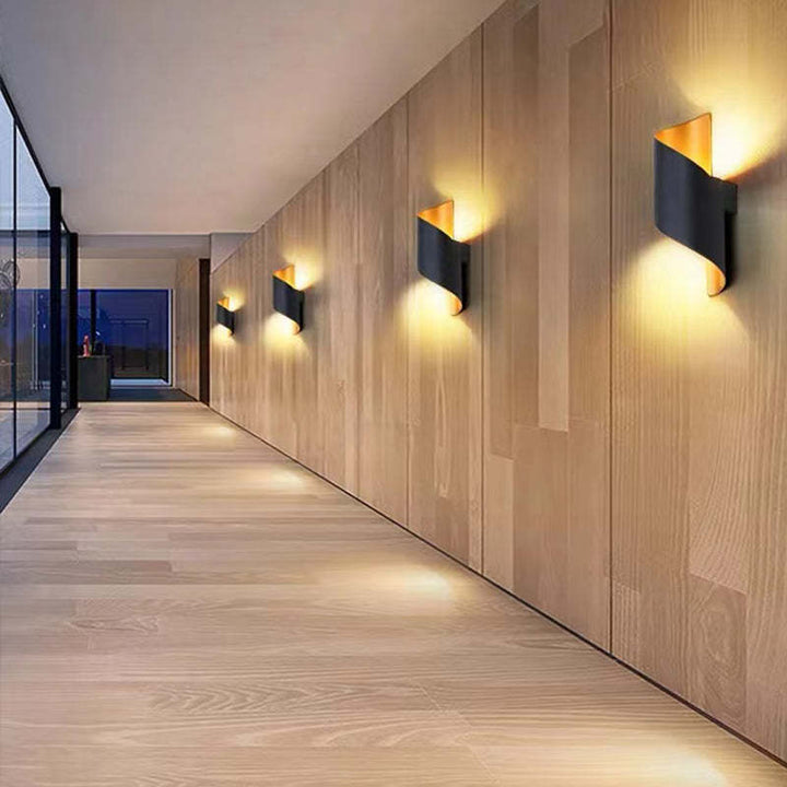 Lisslune | Modern Spiral LED Wall Light - TwistLight
