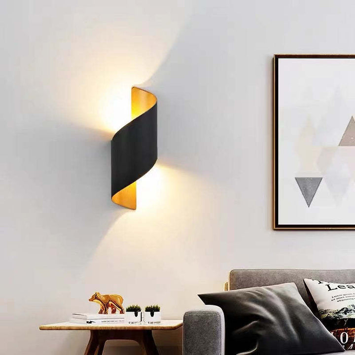 Lisslune | Modern Spiral LED Wall Light - TwistLight