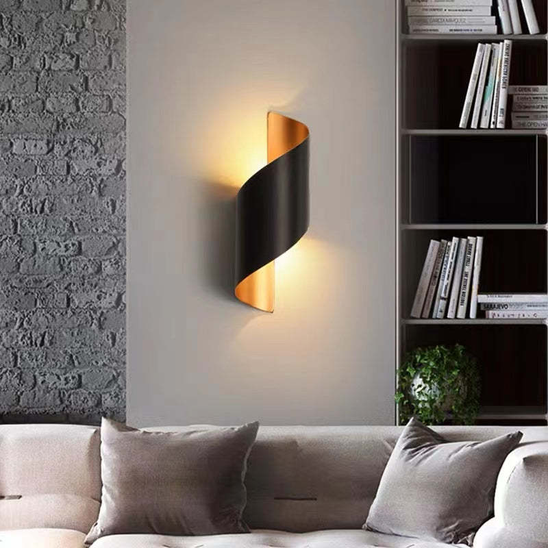 Lisslune | Modern Spiral LED Wall Light - TwistLight