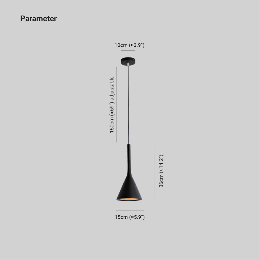 Lisslune | Modern Triangle Pendant Lamp - Trionda
