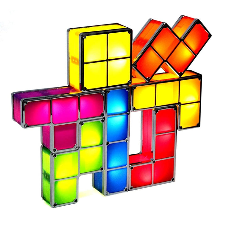 Lisslune | Modular Tetris Lamp - LumiBlocks