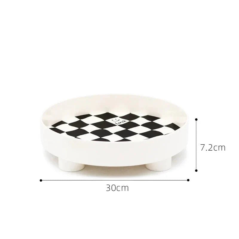 Lisslune | Monochrome Chessboard Storage Tray