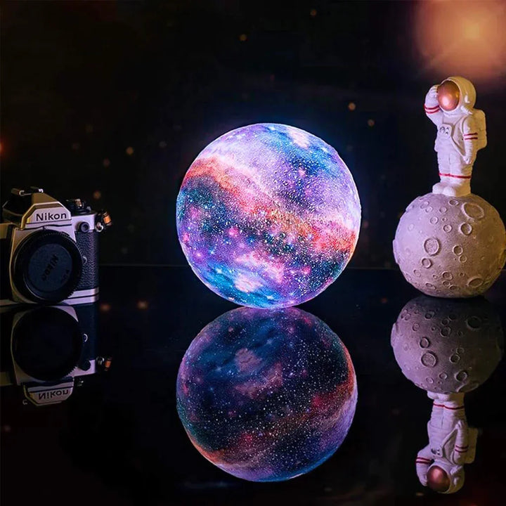 Lisslune | Scandinavian Moon Lamp | 16 Colors | With Remote Control - Sky