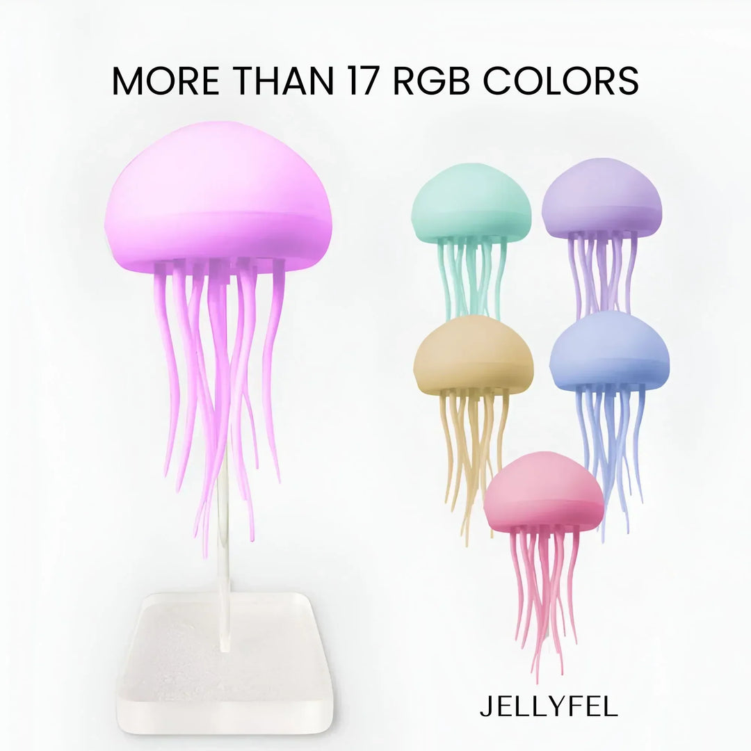 Lisslune | Original JellyBeat | Smart Colorful LED Dancing Jellyfish Lamp