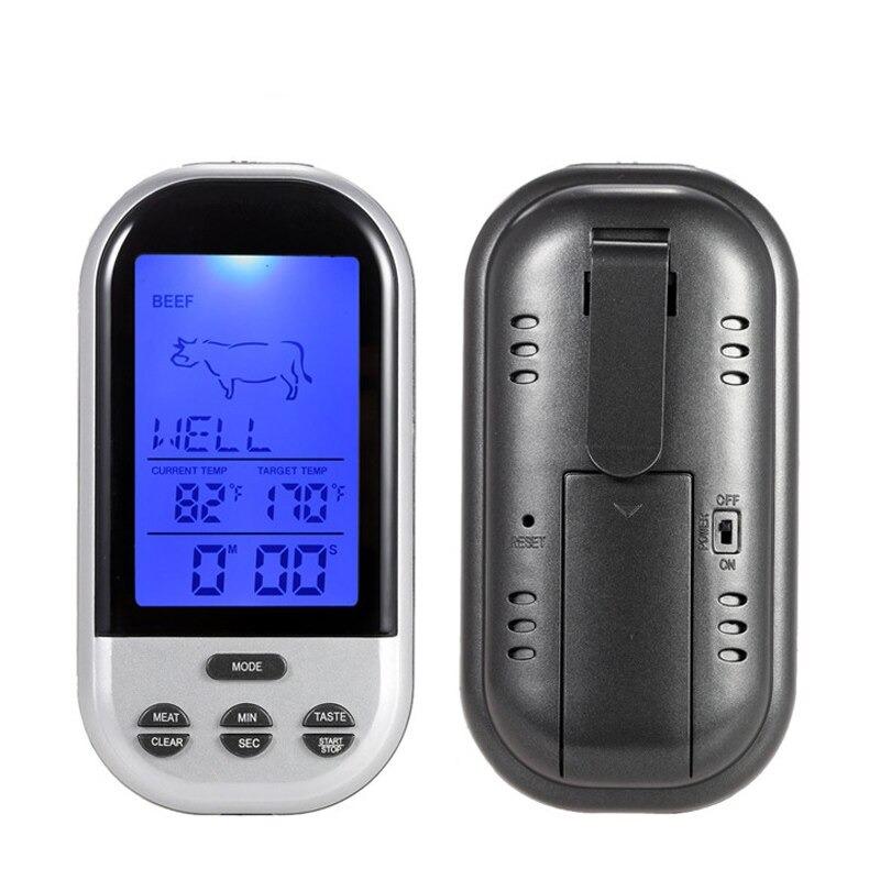Lisslune | Digital Wireless Oven Thermometer with Timer Alarm