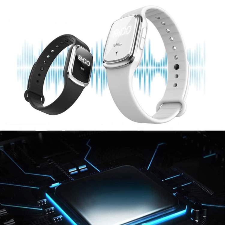 Lisslune | Ultrasonic Mosquito Repellent Bracelet | Lightweight, Weatherproof & Ideal for Outdoor Activities