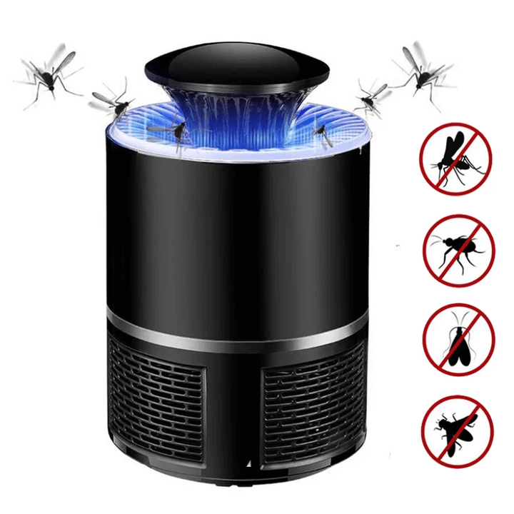 Lisslune | Ultra LED Mosquito Killer Lamp – Silent Insect Trap with UV Light & USB Charging for Indoor Use
