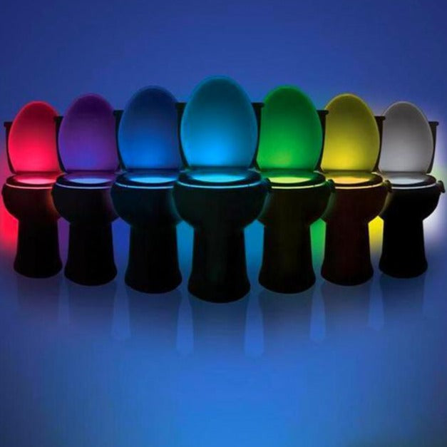 Lisslune | Motion-Activated Toilet Night Light - GlowBowl