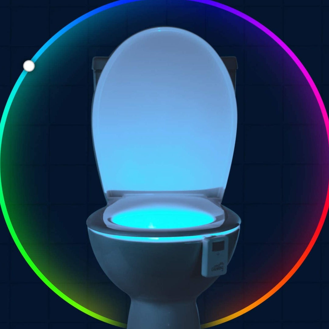 Lisslune | Motion-Activated Toilet Night Light - GlowBowl