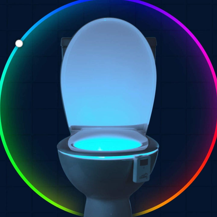 Lisslune | Motion-Activated Toilet Night Light - GlowBowl