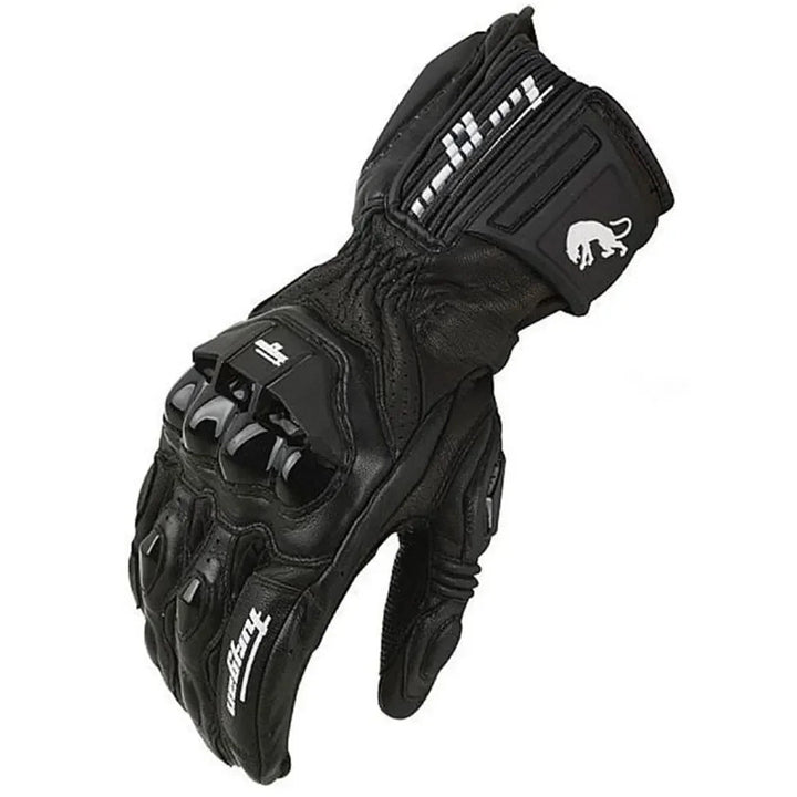 Lisslune | Moto Leather Gloves – Protective Motorcycle Gloves with Premium Leather & Breathable Design