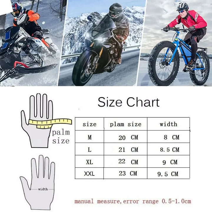 Lisslune | Moto Leather Gloves – Protective Motorcycle Gloves with Premium Leather & Breathable Design